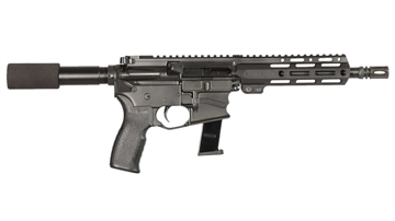 Picture of Bersa BAR9GL8BSC AR9 9mm Luger 27+1 8" Barrel, KAW Valley XL Compensator, Hard Coat Anodized Metal Finish, M-Lok Handguard, Magpul MOE+ Grip, Manual Safety BAR9GL8BSC BAR9BS8BSC