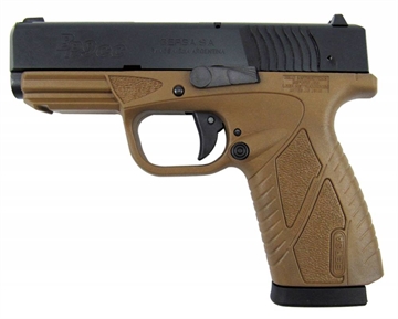 Picture of BERSA BP FDE POLYMER FRAME HGA 9MM DA 3.2" BBL MATTE 8RD FC (96018) BP9DECC-