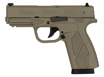 Picture of BERSA BP FULL FDE CERAKOTE FRAME HGA 9MM DA 3.2" BBL MATTE 8RD FC (96018) BP9FDECC
