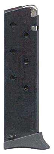 Picture of Bersa Thunder 380 Handgun Magazine w/EXT Finger Rest .380 ACP Black Matte Steel 7/rd THUN380BLMAG