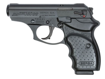 Picture of Bersa Thunder, Concealed Carry, Double Action/Single Action, Semi-automatic, Metal Frame Pistol, Compact, 380ACP, 3.5" Barrel, Alloy, Black, Polymer Grips, Fixed Sights, 8 Rounds, 1 Magazine THUN380MLTCC