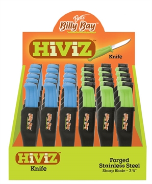 Picture of BETTS TACKLE 30 PC HI VIZ BAIT KNIFE DISP BKD-30