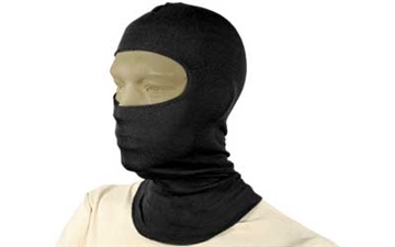 Picture of BLACKHAWK BlackHawk, Lightweight Balaclava, with Nomex, 18" Length, Black 333005BK