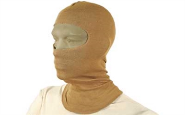 Picture of BLACKHAWK Lightweight Balaclava, with Nomex, 18" Length, Coyote Tan 333005CT