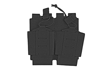 Picture of BLACKHAWK Foundation, Double AR-10 Magazine Pouch, Nylon, Black 37FS44BK