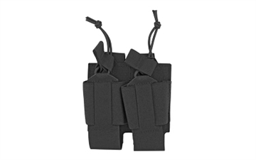 Picture of BLACKHAWK Foundation, Double Pistol Magazine Pouch, Nylon, Black 37FS48BK