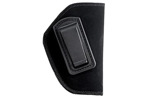 Picture of Blackhawk Inside The Pants IWB Size 00 Black Suede Belt Clip Fits Small/Med DA Revolver Fits 2-3" Barrel Right Hand 73IP00BKR