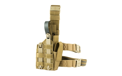 Picture of BLACKHAWK Omega VI Ultra Holster, Universal Handgun Fit Equipped With Light or Laser, Ambidextrous, Coyote Tan 40MLH1CT