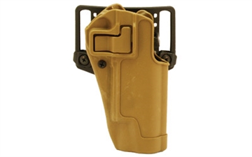 Picture of BLACKHAWK CQC SERPA Holster With Belt and Paddle Attachment, Fits Colt Government, Right Hand, Coyote Tan 410503CT-R