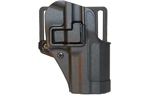 Picture of Blackhawk Serpa CQC OWB Size 11 Matte Black Polymer Belt Loop/Paddle Fits Ruger P85/P89 Right Hand 410511BKR