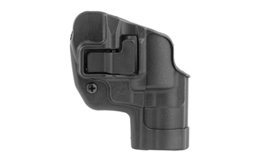 Picture of Blackhawk Serpa CQC OWB Size 32 Matte Black Polymer Belt Loop/Paddle Fits Taurus 85 2" Barrel Right Hand 410532BKR