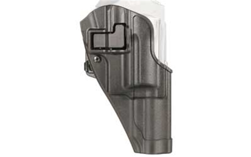 Picture of Blackhawk Serpa CQC OWB Size 40 Matte Black Polymer Fits Taurus Judge, Belt Loop/Paddle Mount, Right Hand 410540BKR