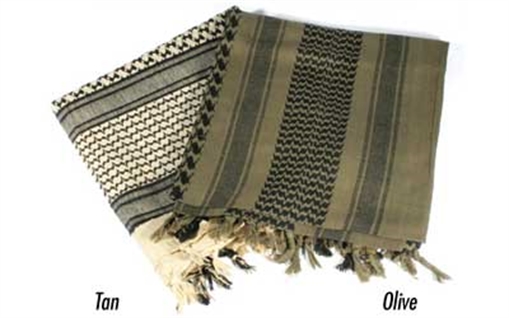 Picture of BLACKHAWK Tactical Shemagh, OD/Black 330005OD