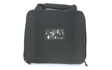 Picture of BLACKHAWK Discreet SOCOM Pistol Case, 10"X13"X2.5", Black 66SS00BK