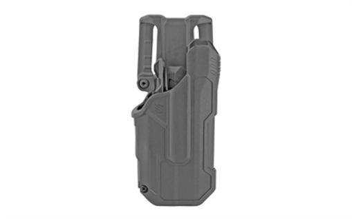 Picture of BLACKHAWK T-Series L2D, Duty Holster, Right Hand, Black Finish, Fits Glock 17/22/31 With TLR7, Includes Jacket Slot Belt Loop 44N300BKR