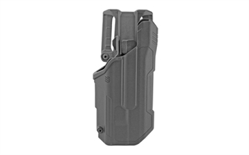 Picture of BLACKHAWK T-Series L2D, Duty Holster, Right Hand, Black Finish, Fits Glock 21 With TLR1/TLR2, Includes Jacket Slot Belt Loop 44N213BKR