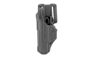 Picture of BLACKHAWK T-Series L3D, Duty Holster, Left Hand, Black Finish, Fits Glock 17/22/31 44N500BKL