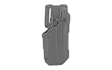 Picture of BLACKHAWK T-Series L3D, Duty Holster, Right Hand, Fits Glock 17/22/31 With TLR1/TLR2, Includes Jacket Slot Belt Loop, Black Basketweave Finish 44N600BWR