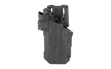 Picture of BLACKHAWK T-Series L3D RDS, Duty Holster, Left Hand, Black Finish, Fits Sig P320/P250 With TLR1/TLR2, Includes Jacket Slot Belt Loop 44ND61BKL