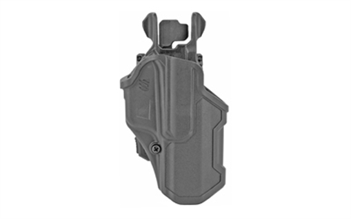Picture of Blackhawk T-Series L2C Non-Light Bearing OWB Black Polymer Belt Loop/Clip Compatible w/Glock 20/21/37/38 Right Hand 410713BKR