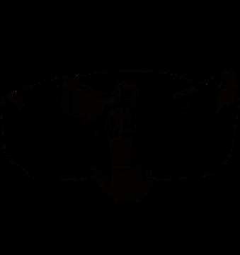 Picture of Blackhawk Stache N.A.C.H.O. Belly Band X Small Black Elastic Handgun 60SB00BK