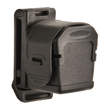 Picture of Blackhawk Taser Cartridge Holder Fits Taser X26/X26P Duty Holster Black Polymer Belt Loop Mount 44A890BK
