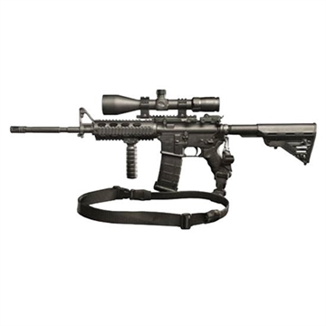 Picture of Blackhawk Storm S Type Rifle Sling Black Nylon 1.25" Wide Single-Point Design 70GS20BK