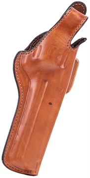 Picture of Bianchi 5BHL Thumbsnap OWB 01 Tan Leather Belt Loop Fits S&W J Frame/Taurus 85/Charter Arms Undercover 2" Barrel Right Hand 10301