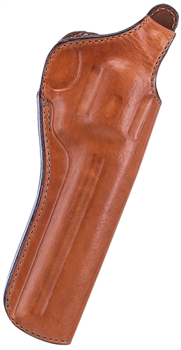 Picture of Bianchi Cyclone OWB Tan Leather Fits 2.5-3" Taurus Ruger; S&W and Similar K Frame Belt Loop Mount Right Hand 12676