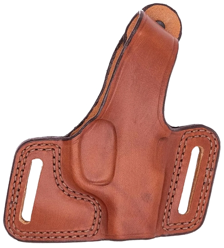 Picture of Bianchi Black Widow OWB Size 15 Tan Leather Belt Slide Compatible w/Glock 20/21/29/30/37. 16862
