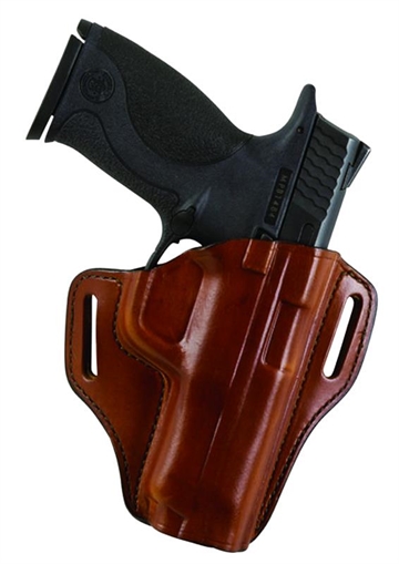 Picture of Bianchi 57 Remedy OWB Size 10 Tan Leather Belt Slide Fits Colt 1911 Government Left Hand 25017