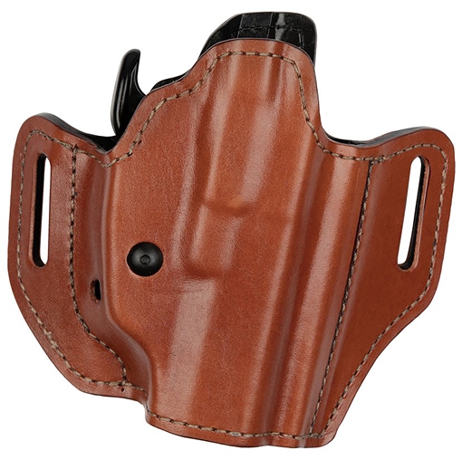 Picture of Bianchi Allusion Assent Pro-Fit OWB Size 04 Tan Leather Belt Slide Fits Springfield XD Fits Sig P220 Fits FN FNP Right Hand 34501