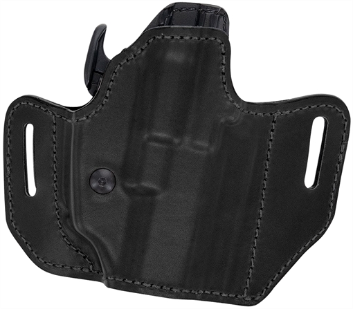 Picture of Bianchi Allusion Assent Pro-Fit OWB Size 04 Black Leather Belt Slide Fits Springfield XD Fits Sig P220 Fits FN FNP Right Hand 54501
