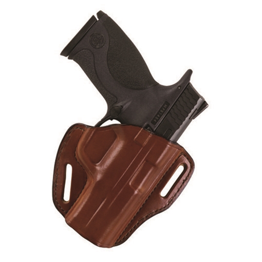 Picture of BIANCHI 58 PI SMALL OF THE BACK HOLSTER LH BLACK LEATHER GLOCK 9MM, 40S&W, 357 SIG MOD 013527249999