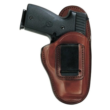 Picture of Bianchi 100 Professional IWB Size 11 Tan Leather Belt Clip Compatible w/Glock 19/23/Ruger Security-9 Belt 1.75" Wide Left Hand 19235