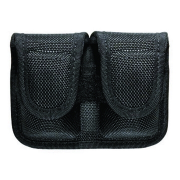 Picture of Bianchi 7301 SpeedLoader Pouch Double Black Accumold Hook & Loop Belts 2-2.25" Wide Compatible w/ 38/357 17400