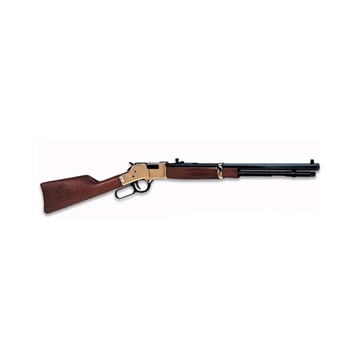 Picture of HENRY BIG BOY BRASS LEVER ACTION RIFLE RIL 44MAG/44SPL 20 IN OCT BBL BLUE/WALNUT 10RD H006