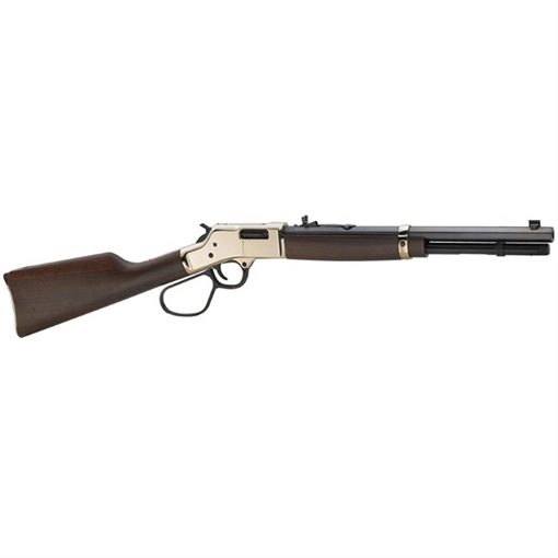 Picture of HENRY BIG BOY LG LOOP LEVER ACTION CARBINE RIL 357MAG/38 SPL 16.5 IN OCT BBL BLUE/WALNUT 7RD H006MR