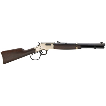Picture of HENRY BIG BOY BRASS LG LOOP LEVER ACTION CARBINE RIL 44MAG/44 SPL 16.5 IN OCT BBL BLUE/WALNUT 7RD H006R