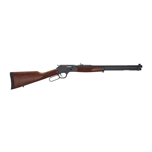 Picture of Henry Repeating Arms Big Boy Steel, Lever Action, Side Gate, 357 Magnum, .38 Special, Blued Finish, Straight-grip American Walnut Stock, Adjustable/Bead Sights, 10Rd H012GM