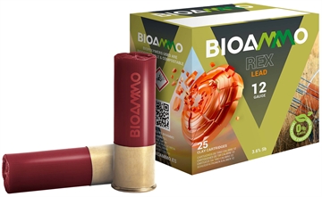 Picture of Bioammo Rex Lead Competition 12Gauge 2.75" 1oz 7.5Shot 25 Per Box/10 Case BR2875