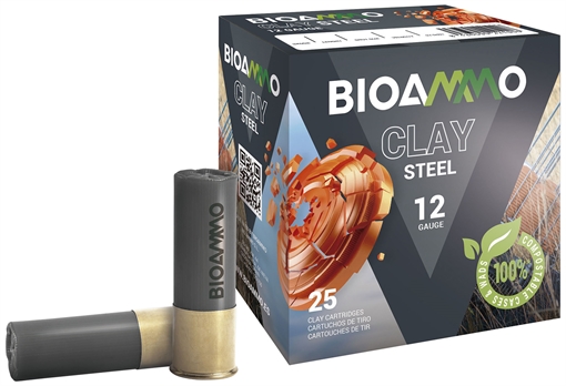 Picture of Bioammo Rex Steel Target 12Gauge 2.75" 7/8oz 7Shot 25 Per Box/10 Case BRS2470