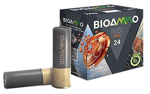 Picture of Bioammo Rex Steel Target 12Gauge 2.75" 1oz 7Shot 25 Per Box/10 Case BRS2870