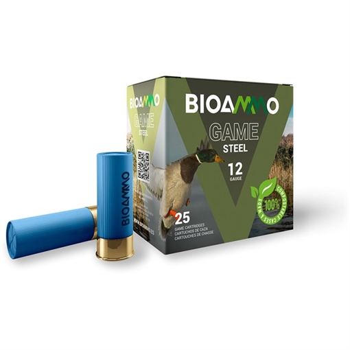 Picture of BIOAMMO HB Pheasant Shotgun Ammo 12 ga. 1 1/16 oz. 5 Shot Steel 25 rd. BLS3050