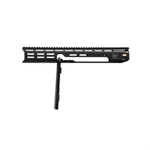 Picture of Brownells AR-10 W/ LOW-PROFILE RECEIVER 17'' FOREND BIPOD BLACK BL-AR10L-B-17-BLK