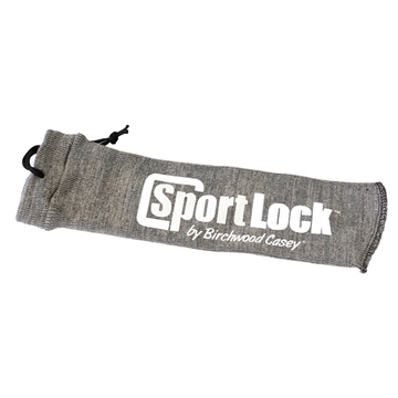Picture of Birchwood Casey 06950 SportLock Silicone Gun Sleeve 15" Long Gray Cotton 06950 BC-06950
