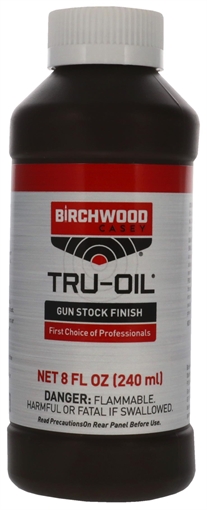 Picture of Birchwood Casey 23035 Tru-Oil Gun Stock Finish Natural Wood 8 oz. Bottle 23035 BC-23035
