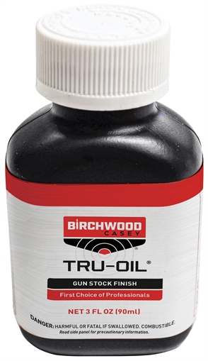 Picture of Birchwood Casey 23123 Tru-Oil Gun Stock Finish Natural Wood 3 oz. Bottle 23123 BC-23123