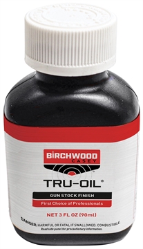 Picture of Birchwood Casey 23123 Tru-Oil Gun Stock Finish Natural Wood 3 oz. Bottle 23123 BC-23123