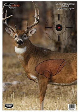 Picture of Birchwood Casey 35401 Pregame Deer Paper Hanging Universal 16.50" x 24" 3 Per Pkg 35401 BC-35401